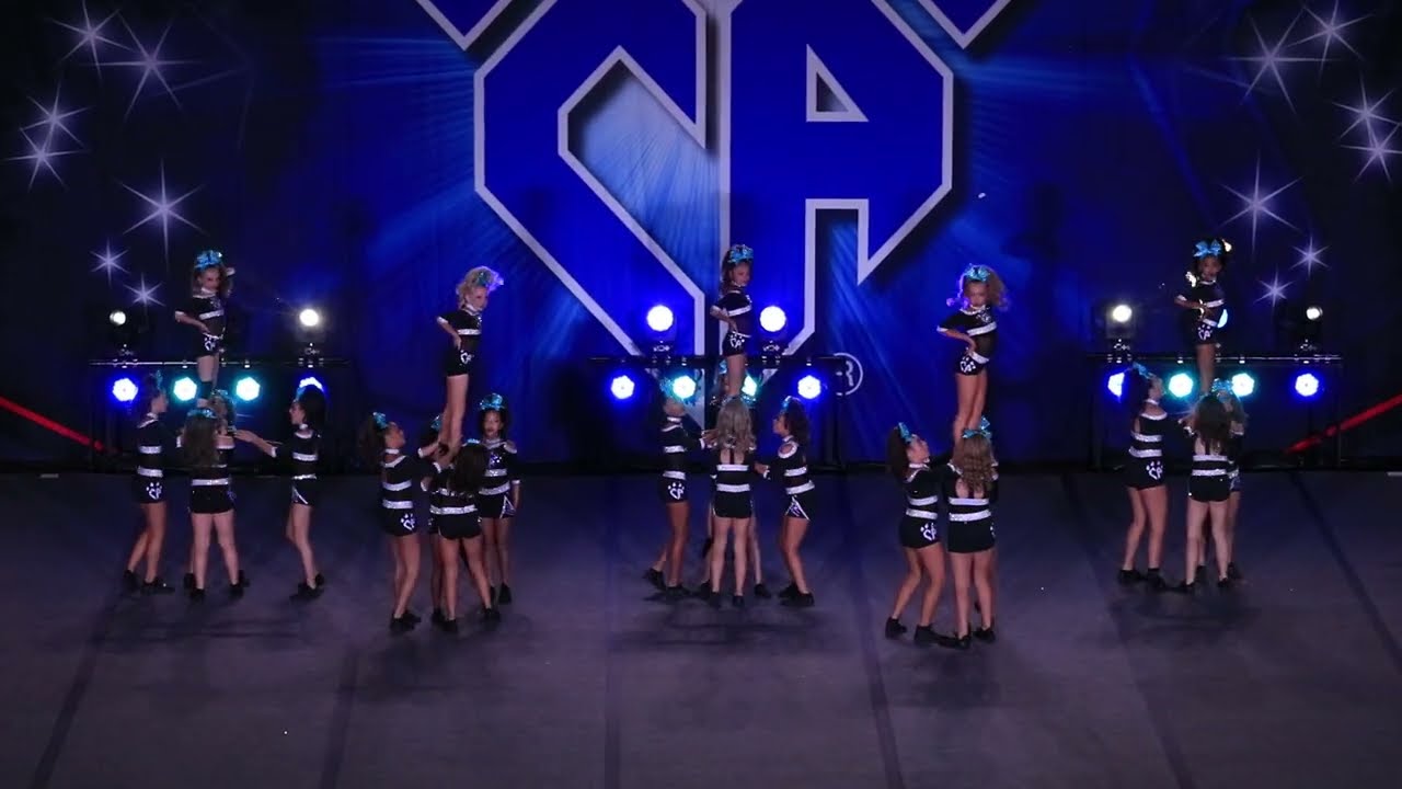 Cheer Athletics Diamonds Blue Debut 2025 
