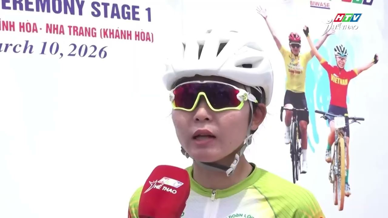 Nguyễn Thị Thu Mai toả sáng chặng mở màn UCI Biwase Cup | Thể Thao 365 | HTV Thể Thao