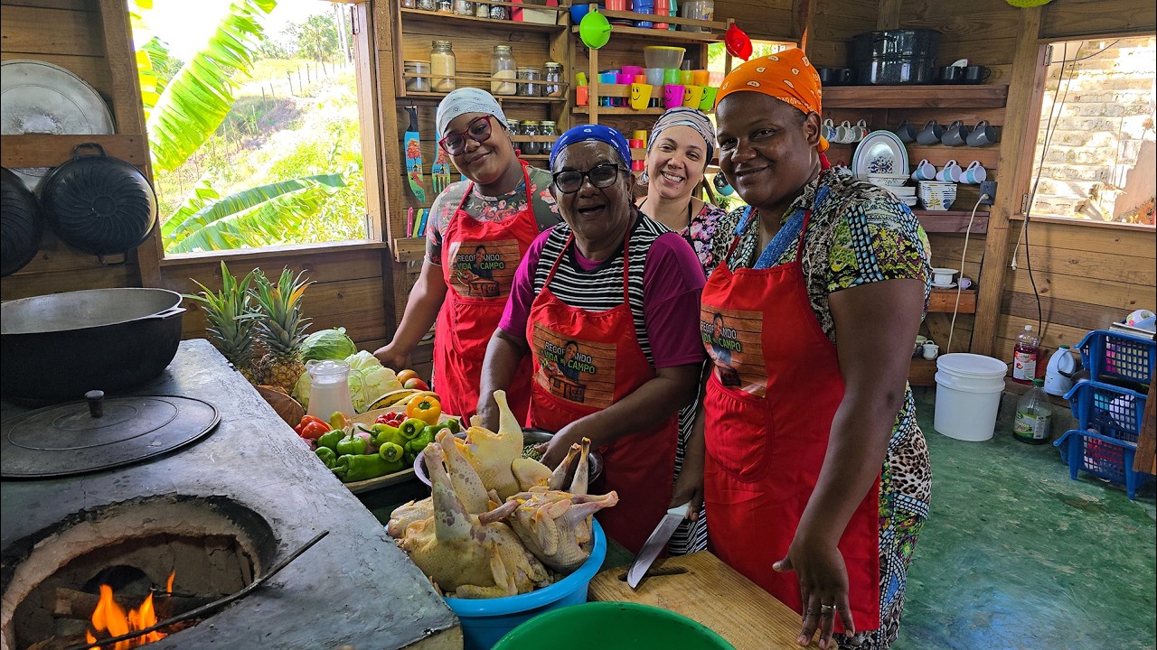 Una PRINCESA DE 87 AÑOS Visita Nuestra Cocina. COMIDA TIPICA. La vida del campo