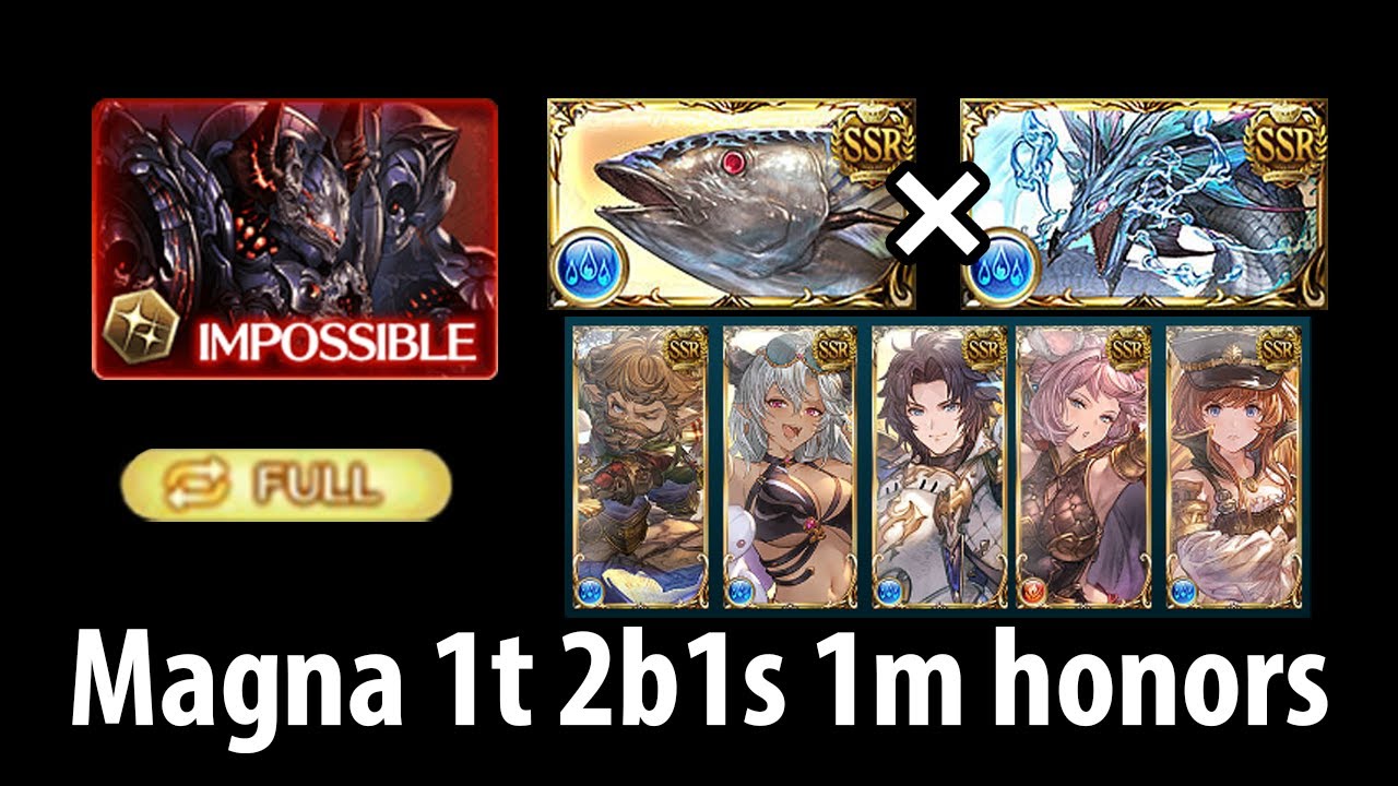 [GBF] Colossus Ira Magna 1t 2b1s 1m Honors