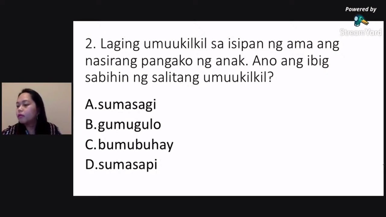 LET Reviewer 2022: Filipino Items