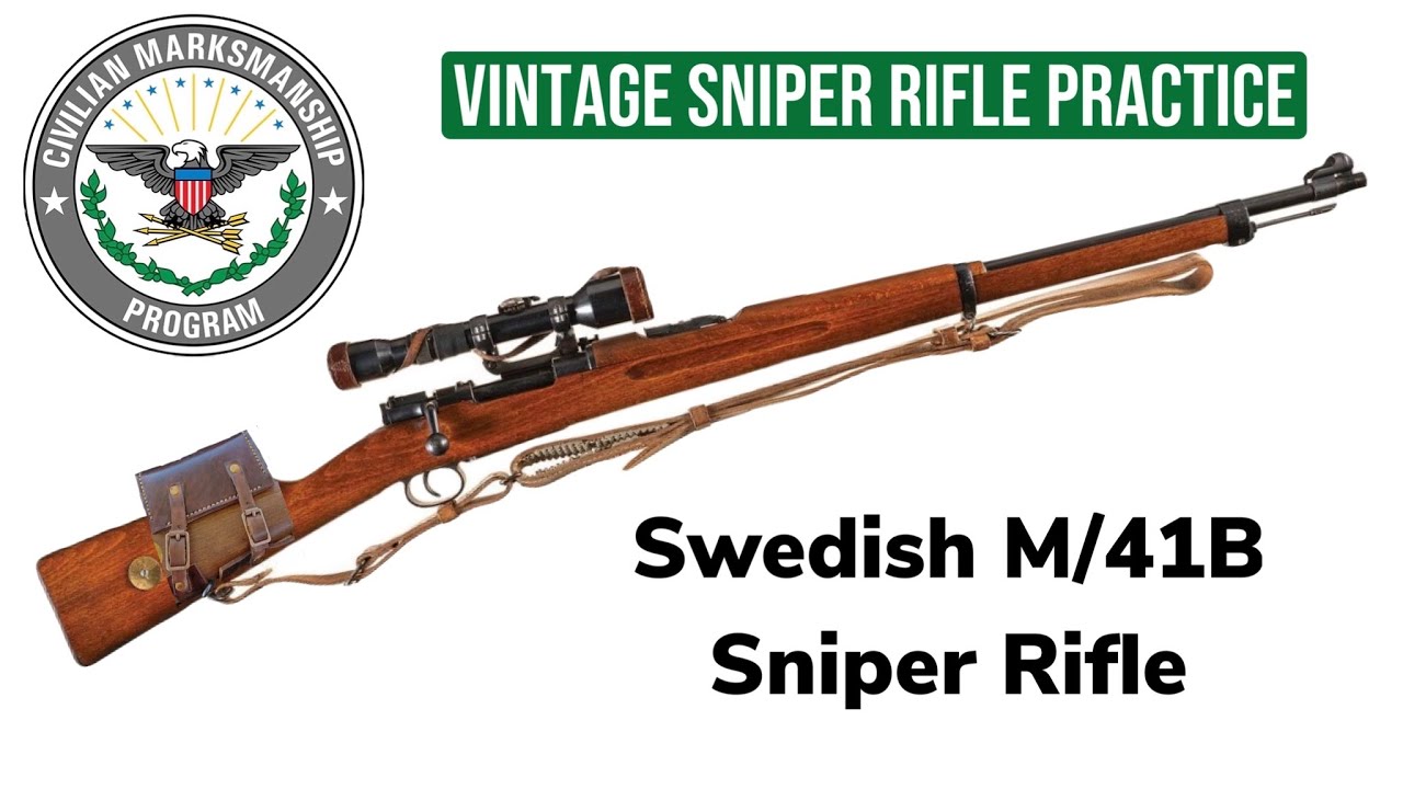 Swedish M/41B Vintage Sniper Rifle