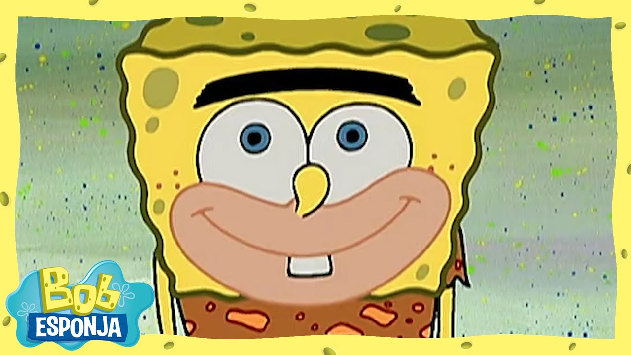 Esponja de la Edad de Piedra | Bob Esponja en Español