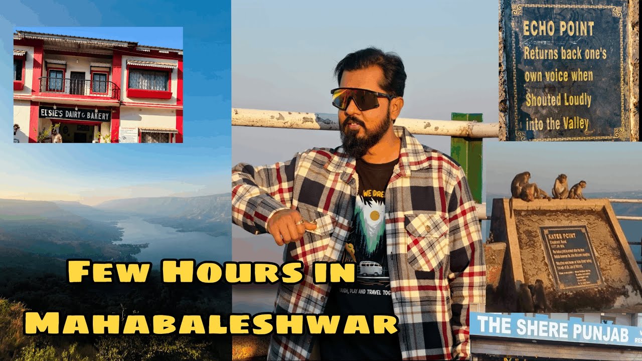 Exploring Mahabaleshwar | Oldest Vada Pav, Market, Bakery & Scenic Points 🌄