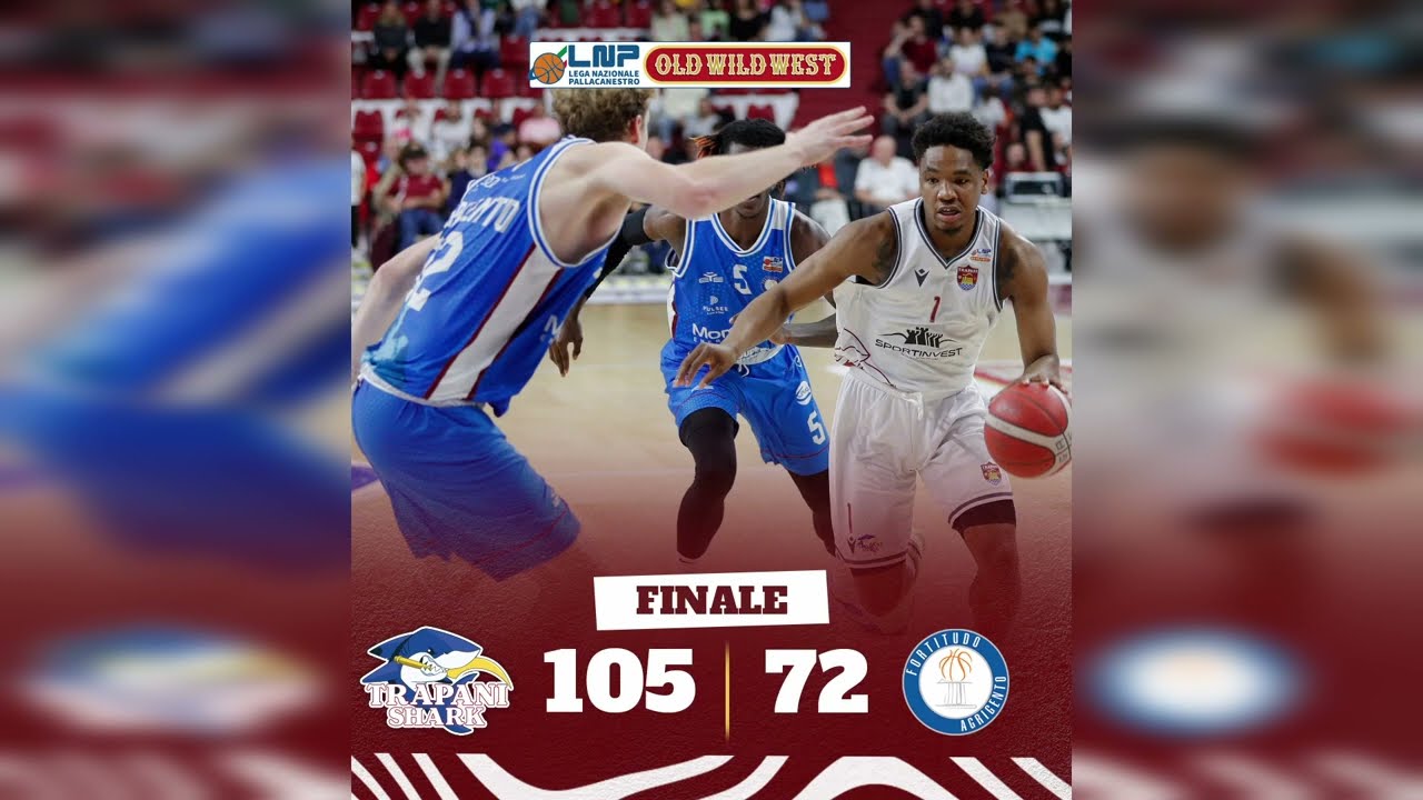 Trapani Shark &ndash; Moncada Energy Agrigento: 105-72 - Gli Highlights