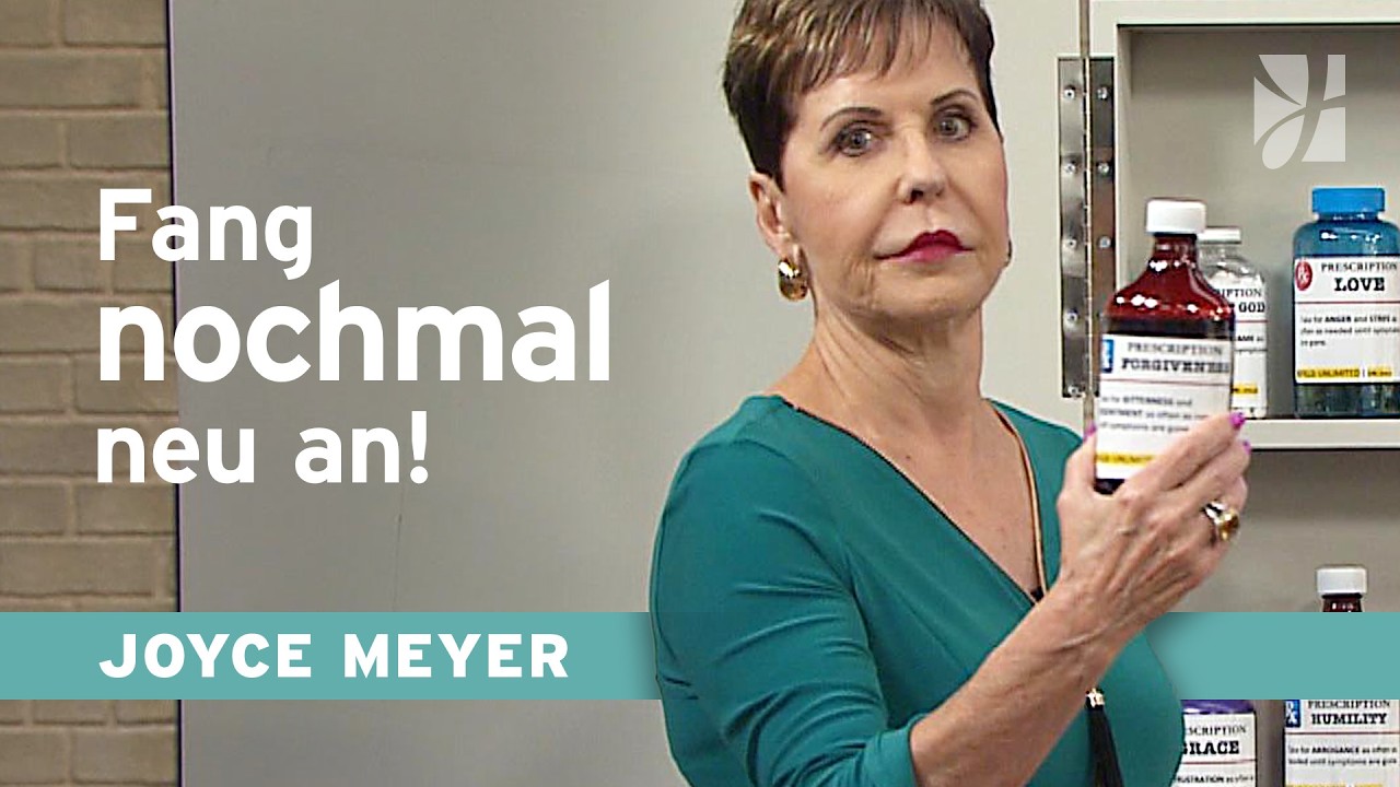 Tiefschläge überwinden: Bei Gott gibt es den NEUANFANG ⚓ – Joyce Meyer – Seelischen Schmerz heilen