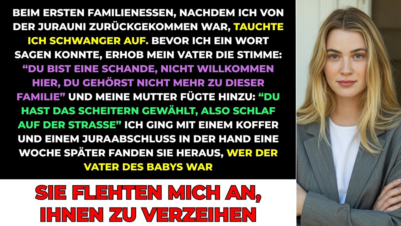 Beim Familienessen Verlor Ich Mein Zuhause – Meine Eltern Sagten Klar: Nicht Mehr Willkommen...