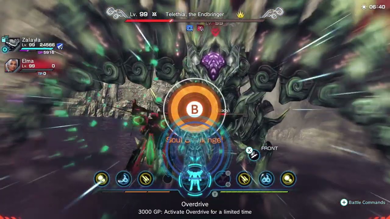Xenoblade Chronicles X: Definitive Edition, Thermal Lailah Queen vs Telethia, the Endbringer