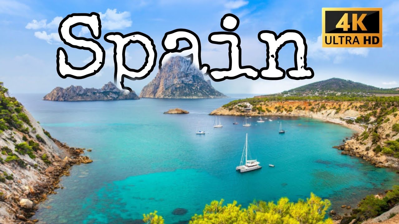 🇪🇸 Spain by drone [4K] - Along With Relaxing Music