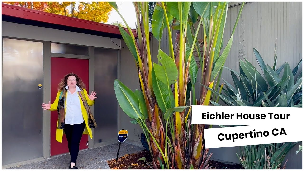 Eichler House Tour Cupertino CA