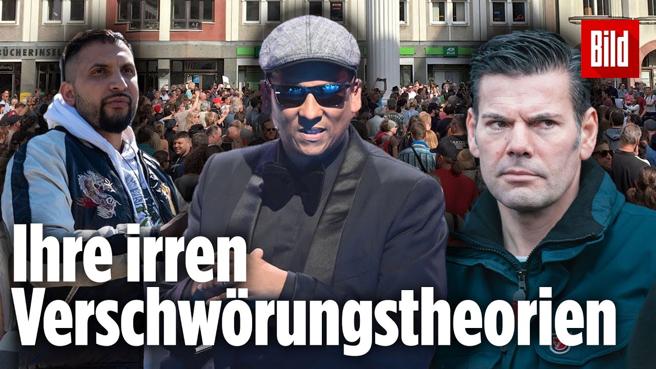 Die irren Verschw&ouml;rungstheorien von Ken Jebsen, Xavier Naidoo und Attila Hildmann