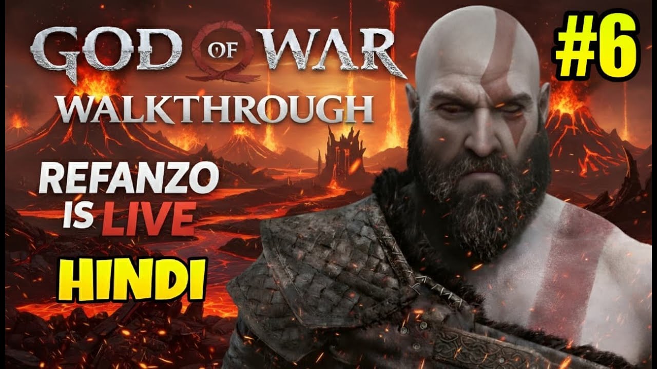 God of War (2018) Walkthrough | The Journey of Kratos Begins | Part 6