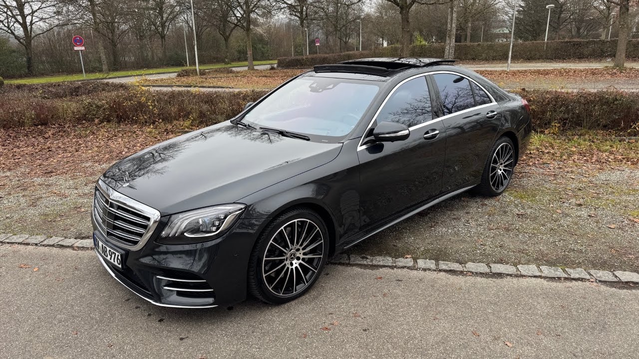 2019 Mercedes-Benz S560 POV Тест-драйв Автопилот | S-Класс Рестайлинг Люкс 4K