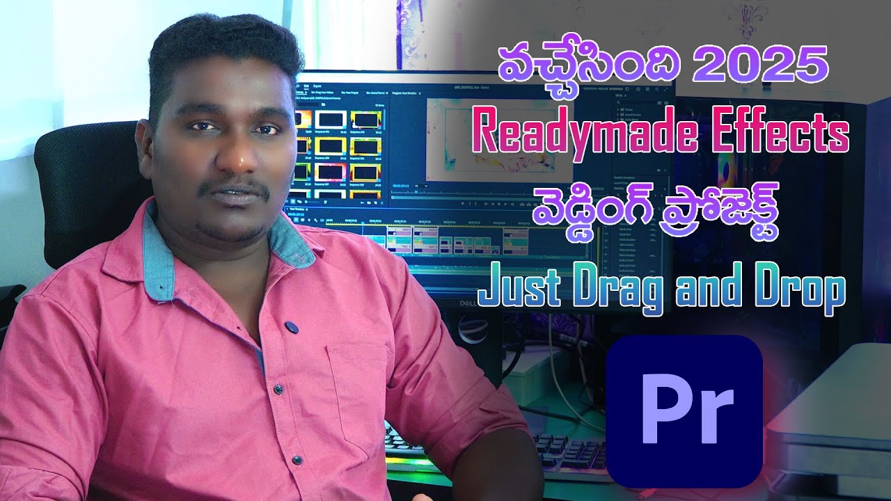 Telugu Premiere Pro Drag and Drop Effects | Premiere Pro Telugu Wedding Effects