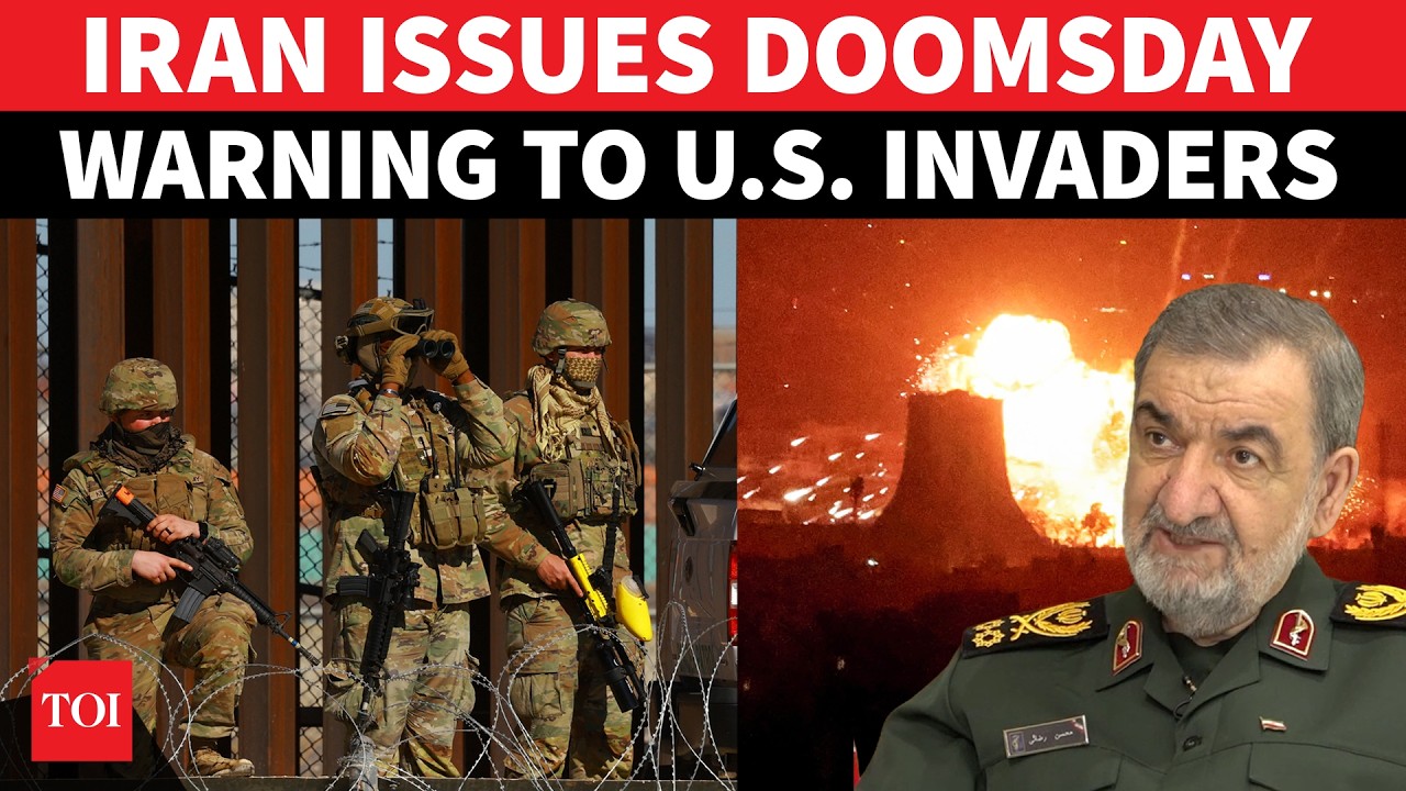 'AMERICAN BLOOD EVERYWHERE': Iran's 'DOOMSDAY' Warning To U.S. Troops Over Trump's Potential Move