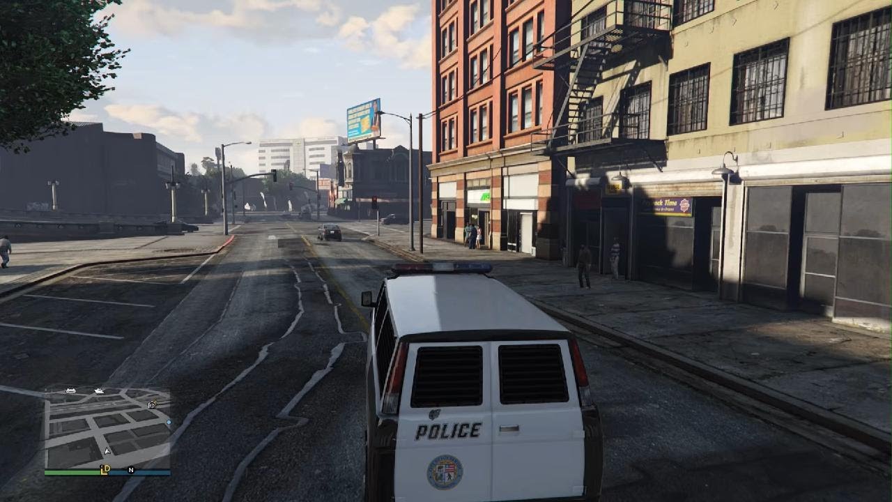 Police van