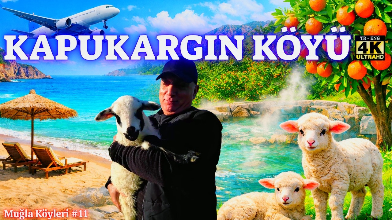 Dalaman Kapukargın Köyü | Deniz, Kaplıca, Havaalanı ve Doğanın İç İçe Olduğu Saklı Cennet