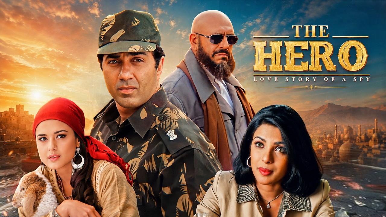 The Hero: Love Story of a Spy (2003) - Full Hindi Movie | Sunny Deol, Preity Zinta, Priyanka Chopra
