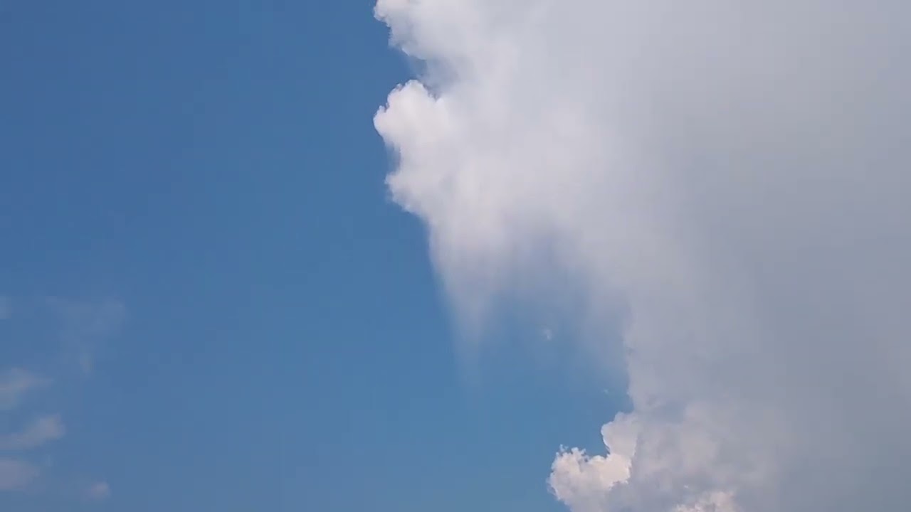 2023年7月28日 夏の積乱雲と雷のASMR