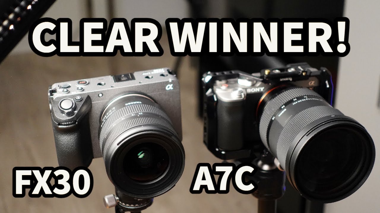 Sony A7C vs FX30 vs ZV-1 4K Image Quality + Active Steady Shot Comparisons
