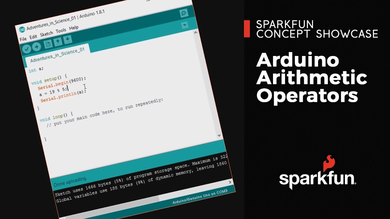 Arduino Arithmetic Operators