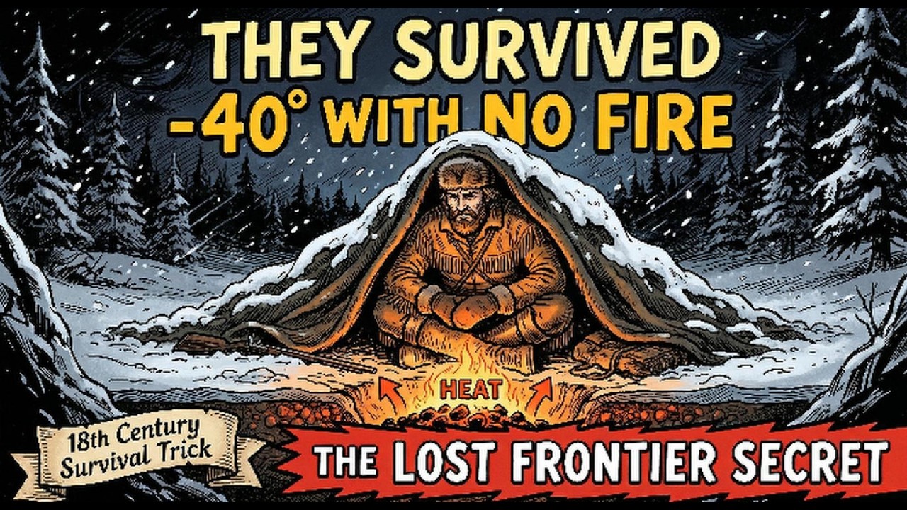 This 200-Year-Old Winter Survival Method Still Exists- Most Preppers Don't Know