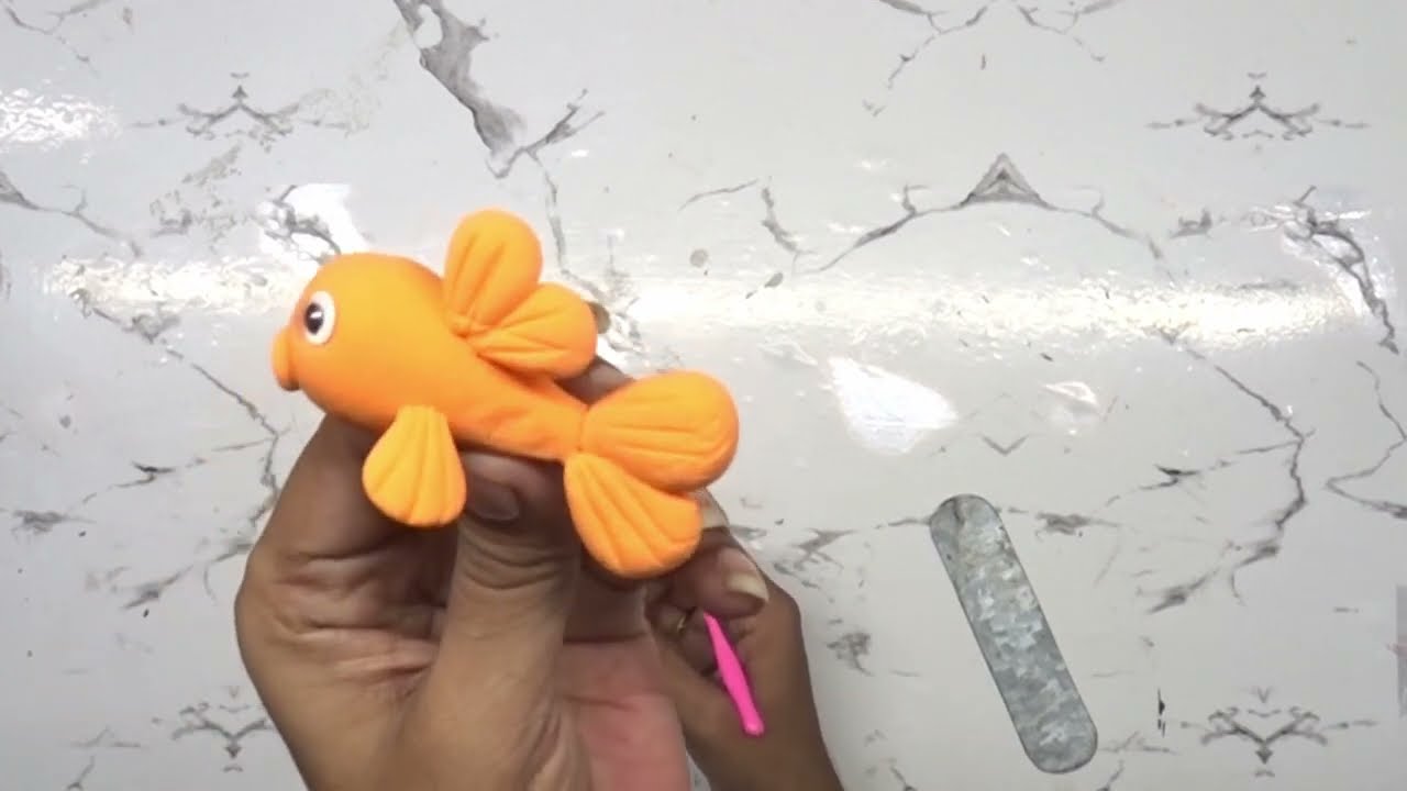 how to make clay fish | clay fish | 