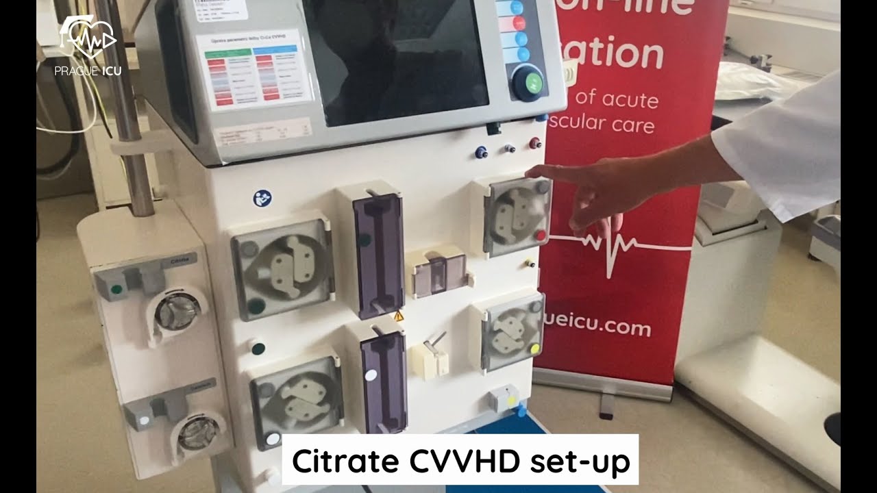 Настройка CVVHD (цитрат)