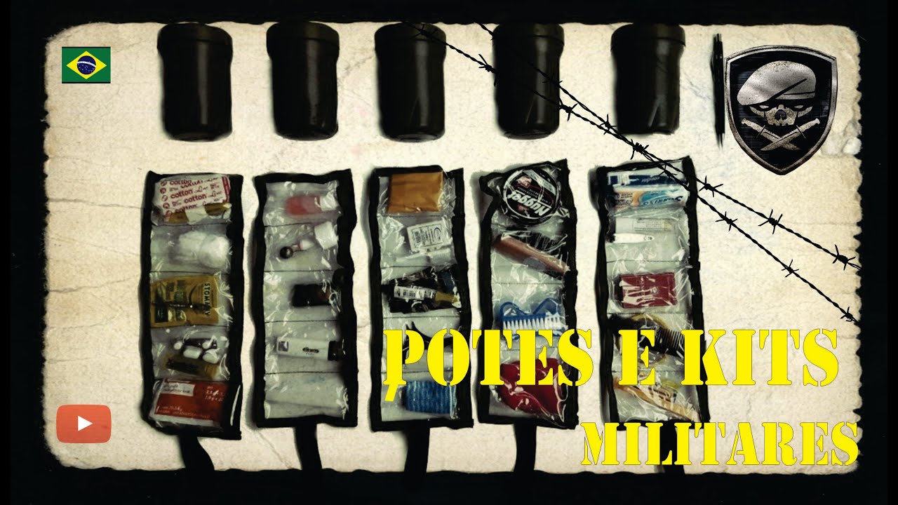 Potes Militares para Kits