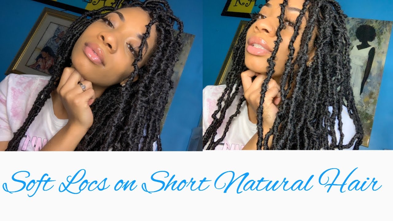 DISTRESSED SOFT LOCS | SHORT NATURAL HAIR