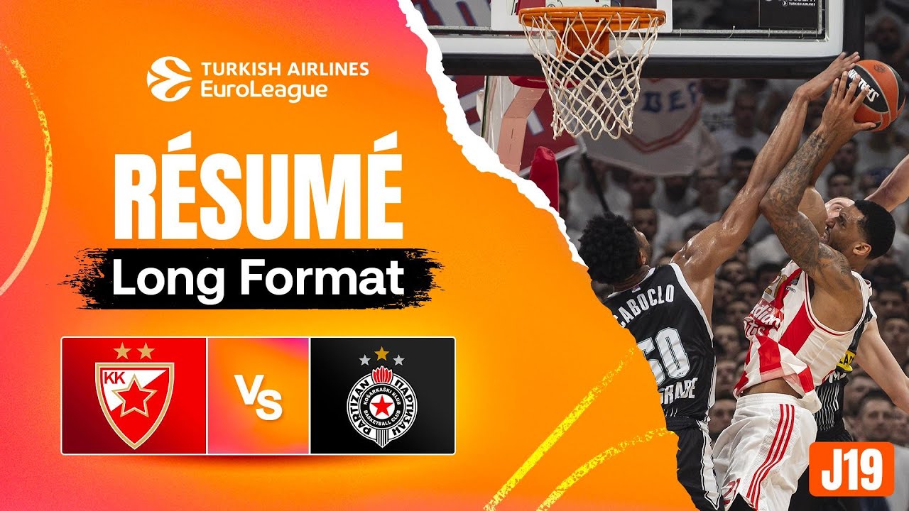 Ambiance de feu à Belgrade ! - Etoile Rouge vs Partizan - Résumé - J19