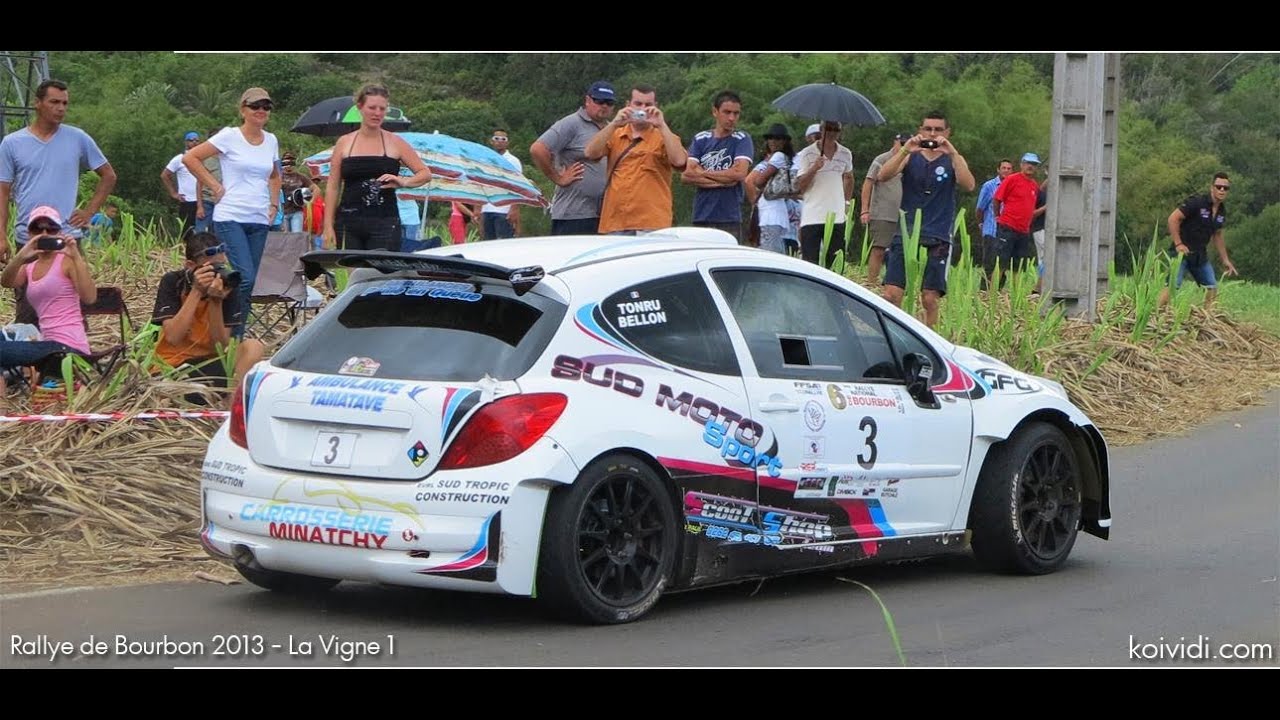Rallye de Bourbon - La Vigne 1er passage
