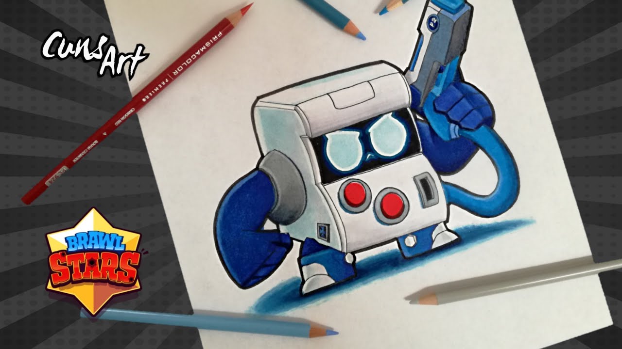 COMO DIBUJAR A 8 BIT | BRAWL STARS | how to draw 8-bit