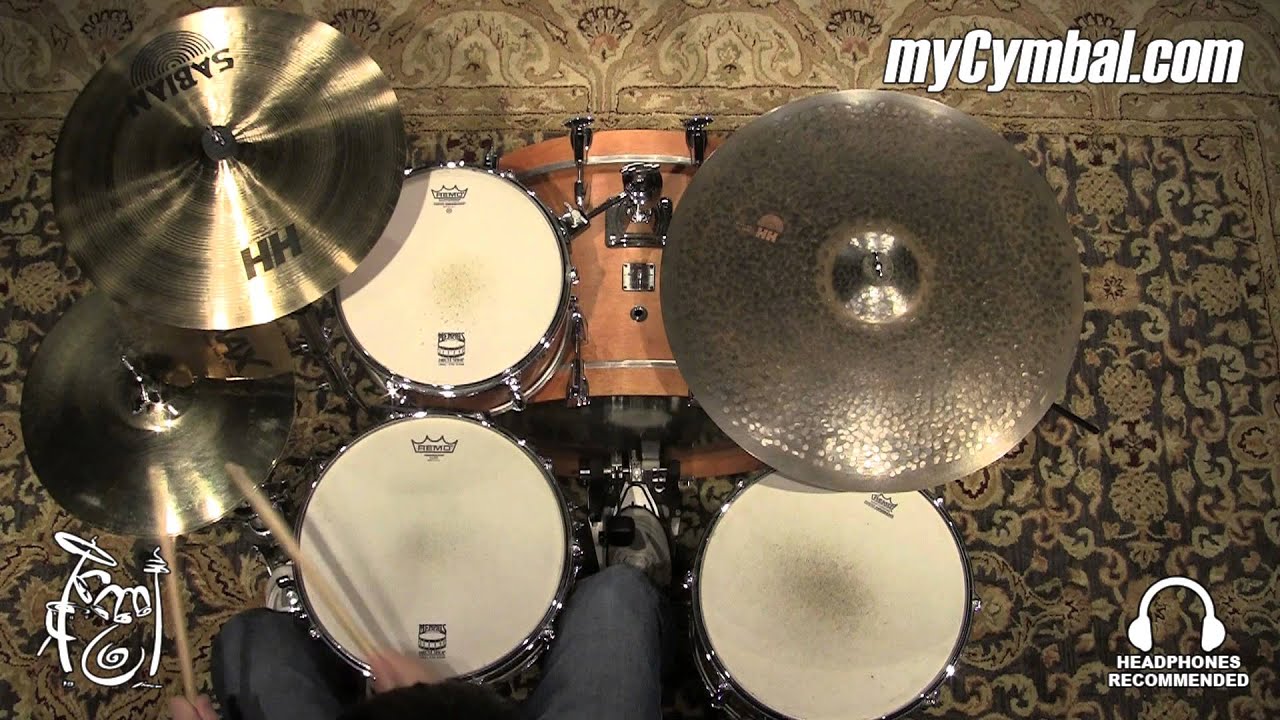 Sabian 14" AAX Stage Hi Hat Cymbals - Brilliant - 1074/1375g (21402XB-1061015J)