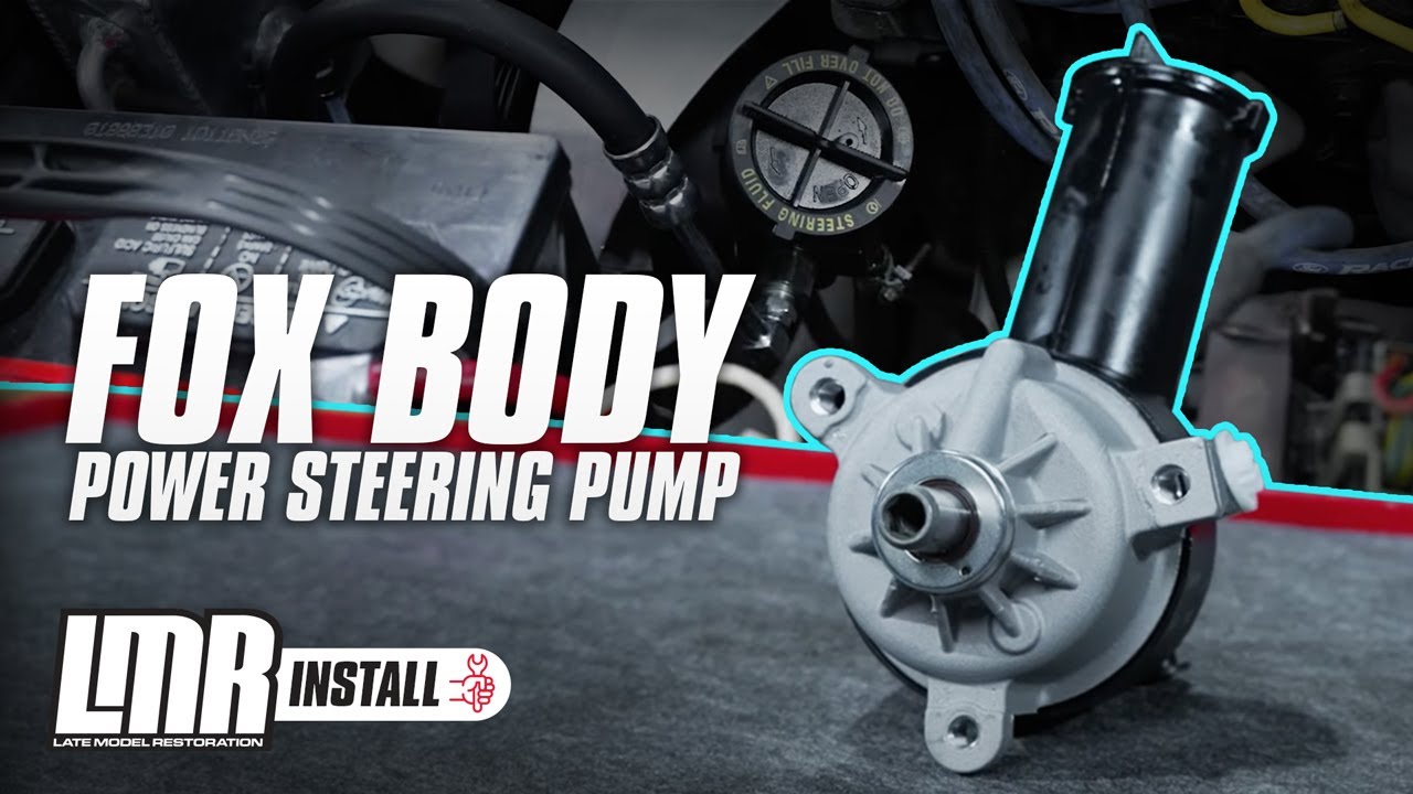 Как снять и установить насос гидроусилителя руля | Fox Body Mustang (79-93)