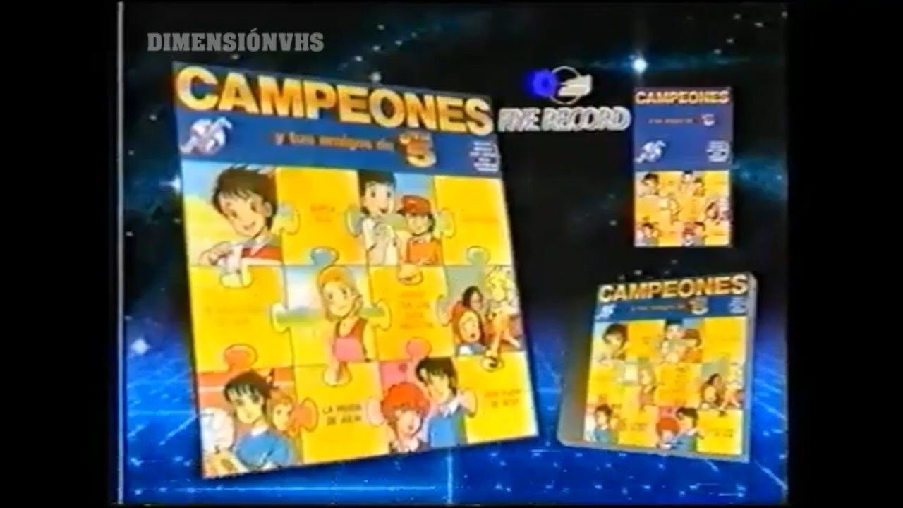 Bloque de publicidad y promos Tele5 (Navidad 1990) El disco de Campeones