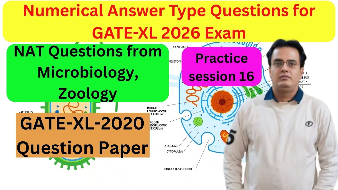Practice Session-16: Target GATE-2026 Exam: NAT Type Questions from PYQ GATE-XL 2020 Year
