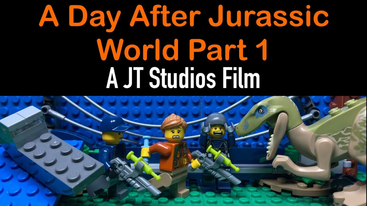 A Day After Jurassic World Part 1 (Lego stop motion)-by JT Studios