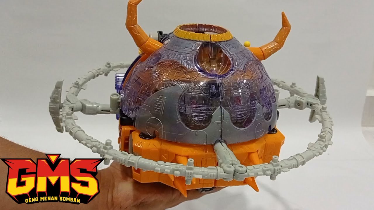 Hasbro Transformers Armada Unicron Planet Modes to Robot Modes