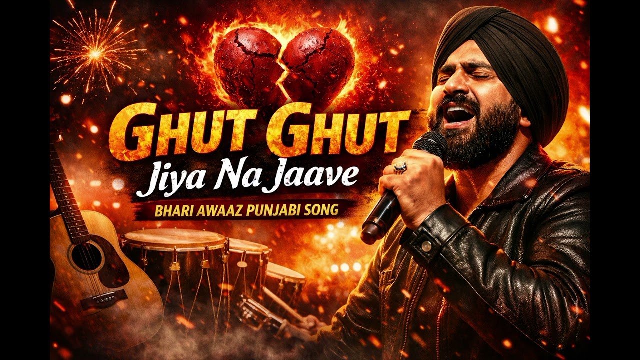 Ghut Ghut Jiya Na Jaave | Bhari Awaaz Punjabi Song | Emotional Dhamakedar Beat