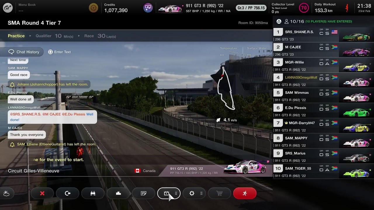 SMA Race Round 4