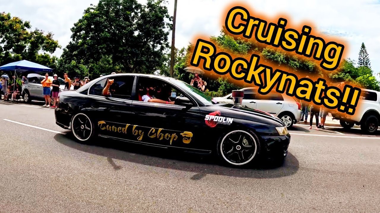 One of The Largest Cruise Events in QLD, Rockynats 05 cruise