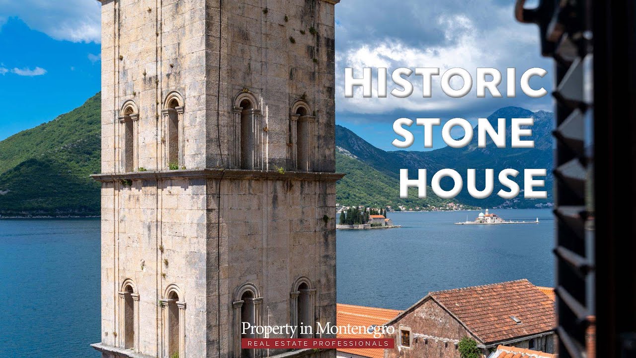 Historic stone house for sale in Perast || Property in Montenegro