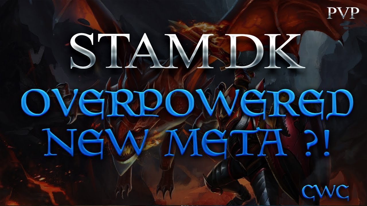 OVERPOWERED STAM DK BUILD - The NEW Cyrodiil META?! | Clockwork City | DragooX