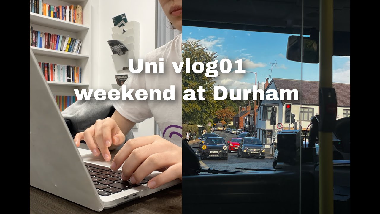 Uni vlog-1st weekend at durham university/study&eat&badminton club