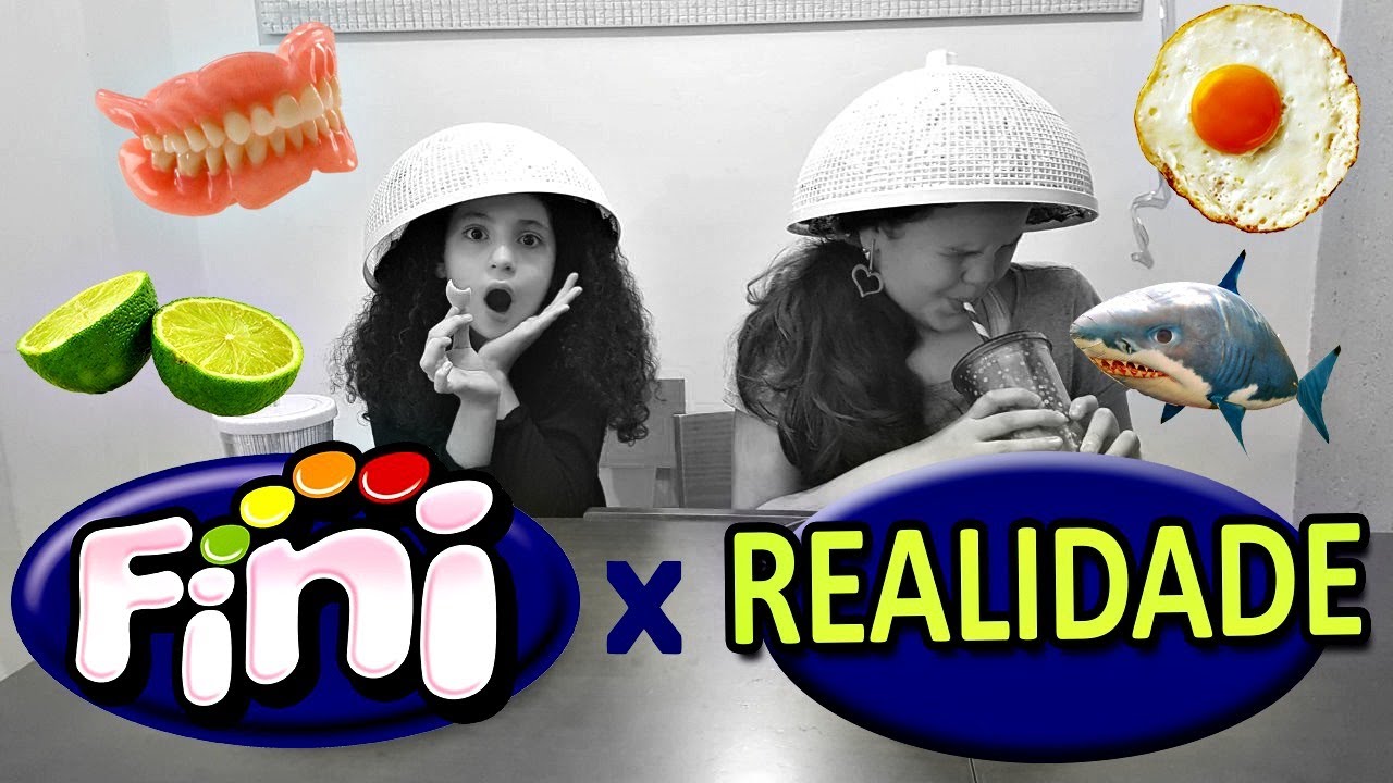BALA FINI VS COMIDA DE VERDADE - MANUZINHA STAR e MILENA LIRA