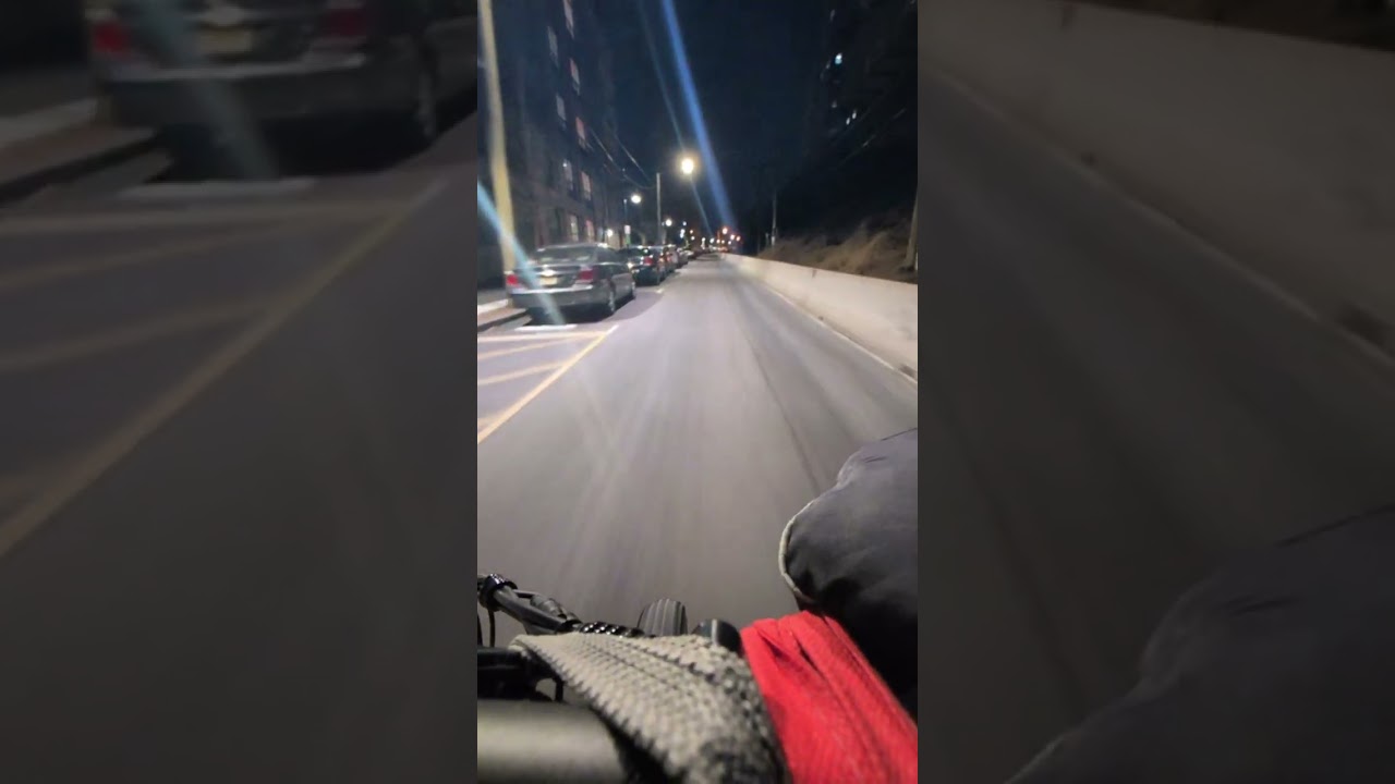 Jersey City bike ride  is live! Jan 4th Part 20 
