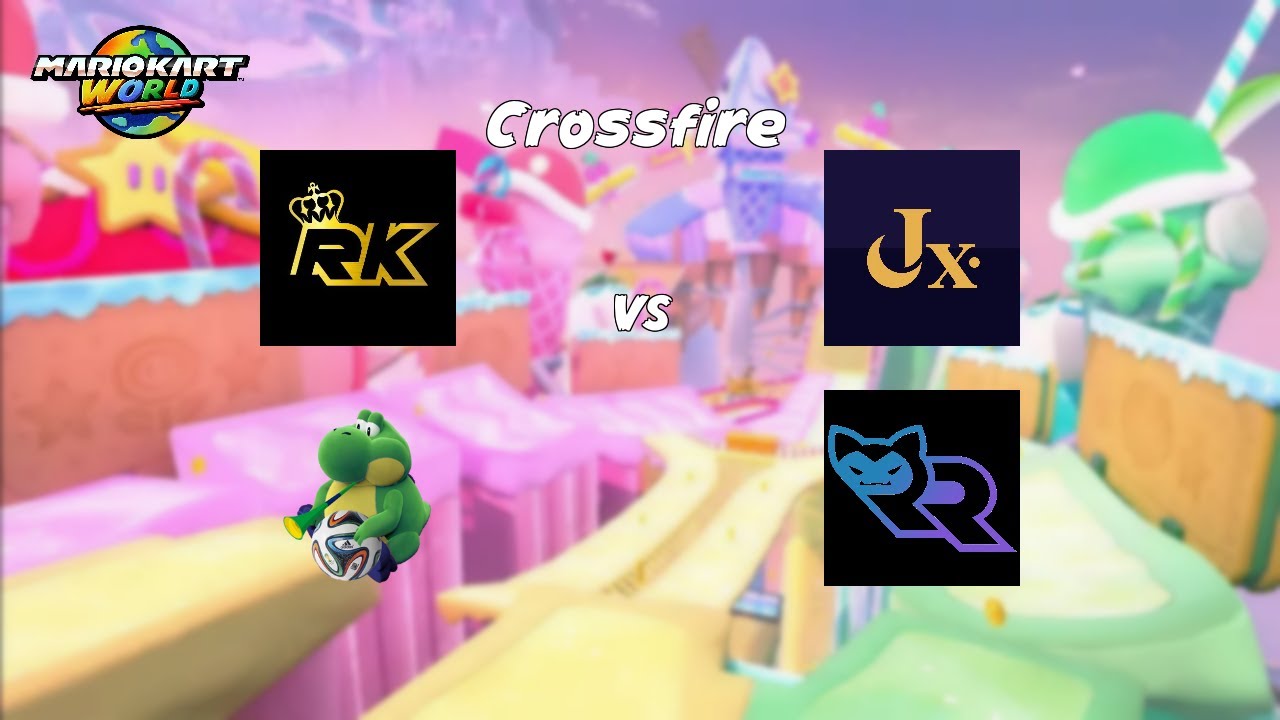 Crossfire Torneo 24p, Semifinal ~ RK vs Jx, RR & ne.  -  Mario Kart World Competitivo