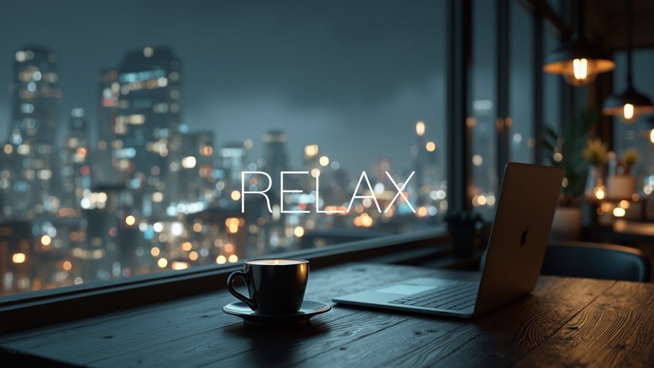 Relaxing Guitar Music ~ Acoustic Guitar for City Night Chill & Focus