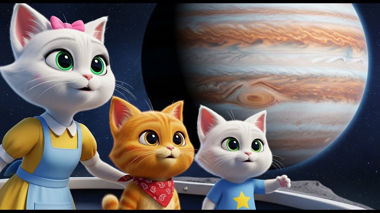 Mystery of Jupiter: The Adventures of Mother Cat and Kitten: Journey to Jupiter